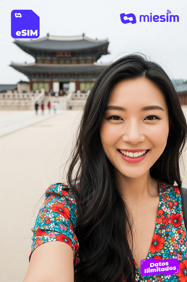 eSIM COREA DEL SUR ILIMITADA